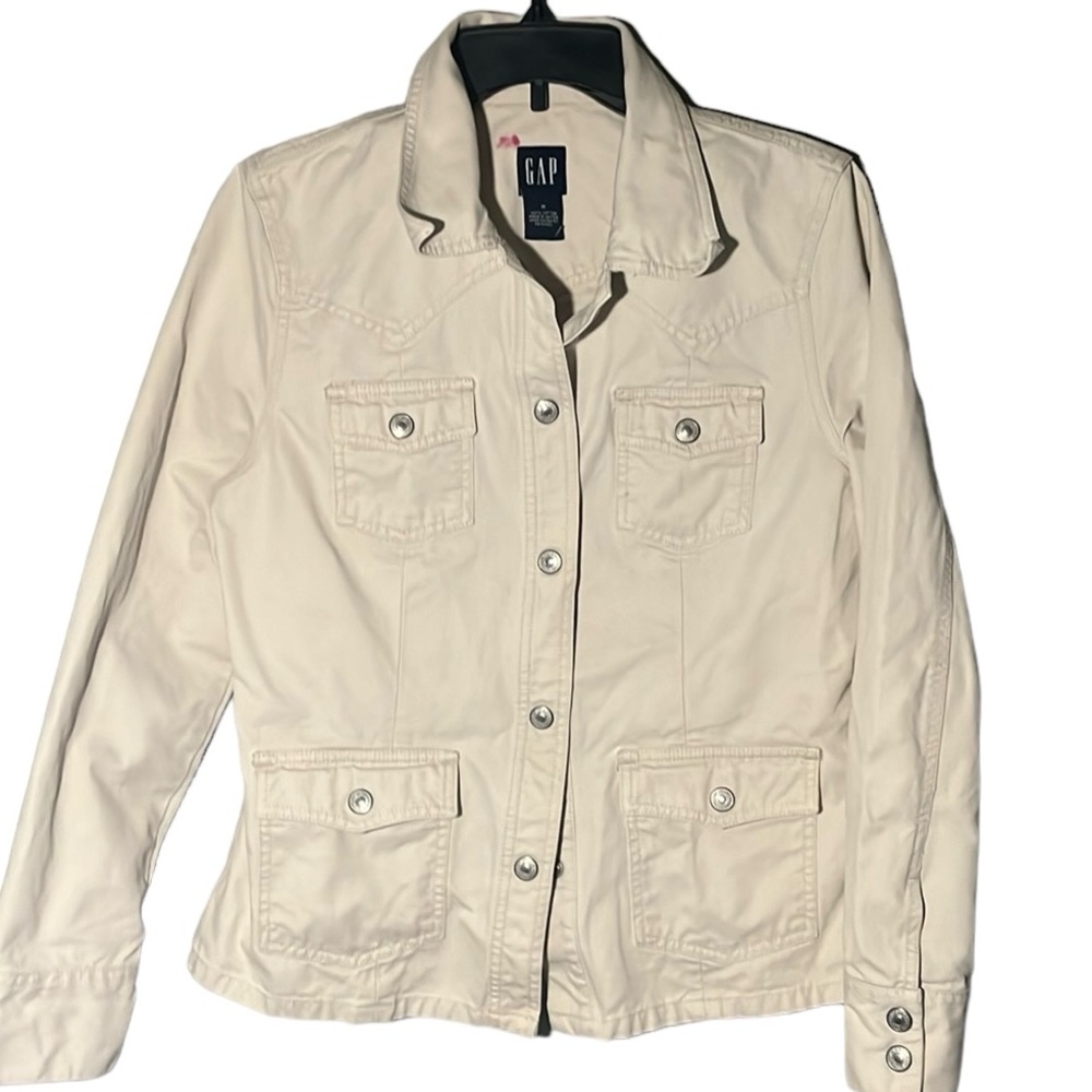 GAP cream 4 way medium excellent condition blazer jacket
